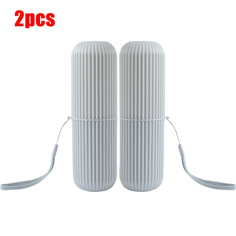 Portable Toothbrush Toothpaste Holder