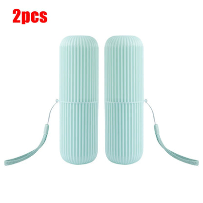 Portable Toothbrush Toothpaste Holder