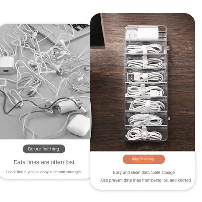 Transparent Cable Storage Box