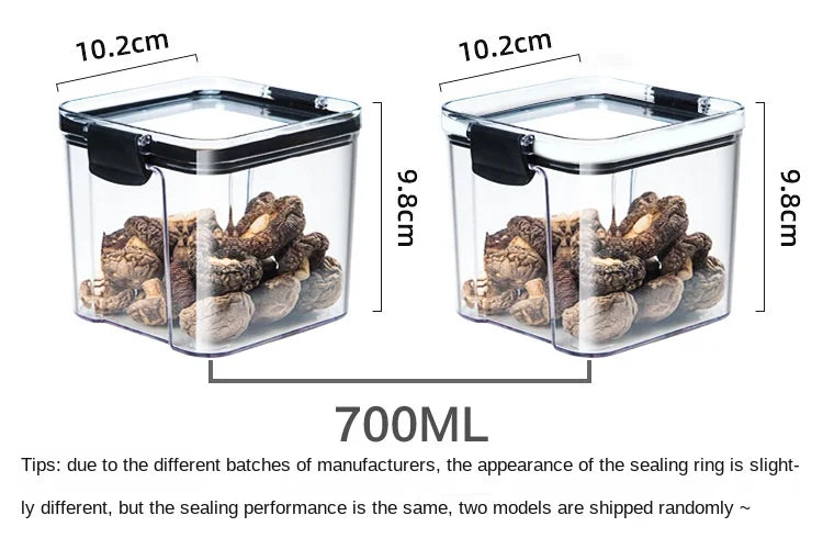 Sealed Storage Containers