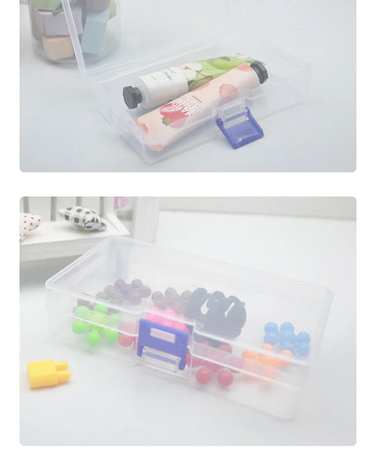5pc Transparent Plastic Storage Boxes