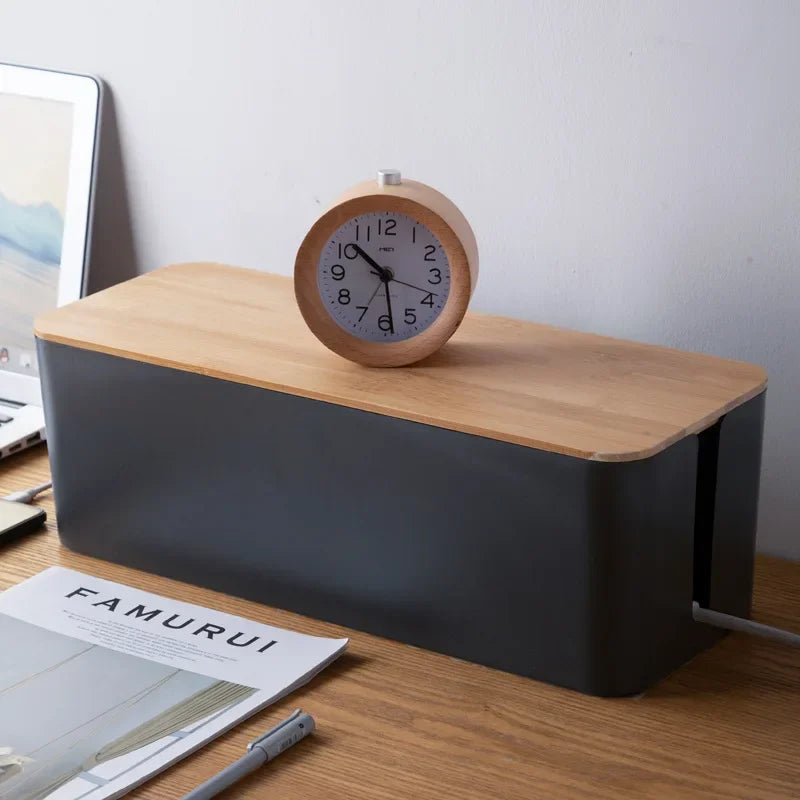 Simple Bamboo Wire Box